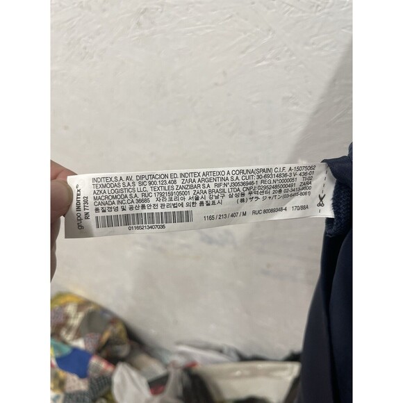 NEW Zara Blue Cut Out Satin Effect Dress Medium 1165/213 Holiday Cocktail - Picture 9 of 9